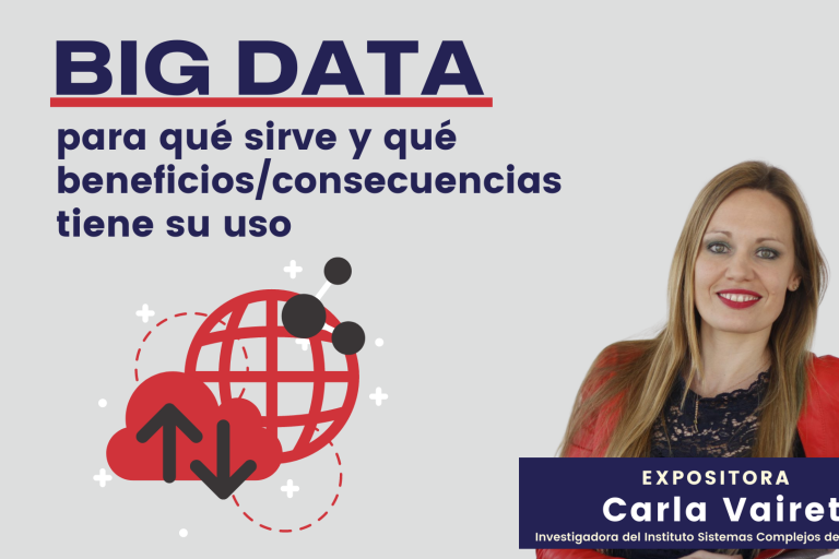 Primera charla para docentes abordó los usos de Big Data