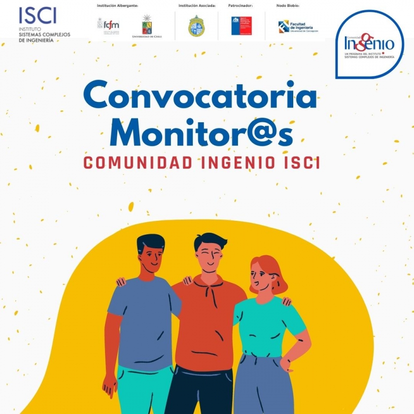 Comunidad InGenio busca nuev@s monitor@s para este 2022