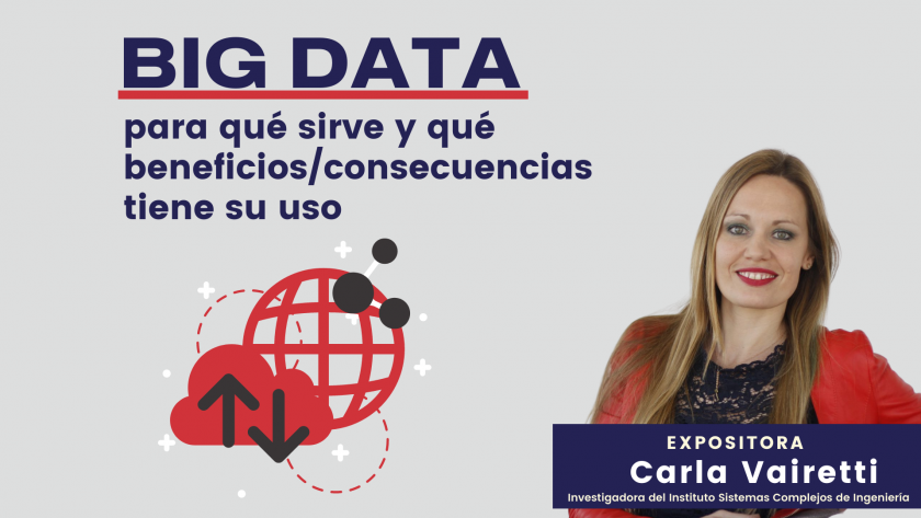 Primera charla para docentes abordó los usos de Big Data